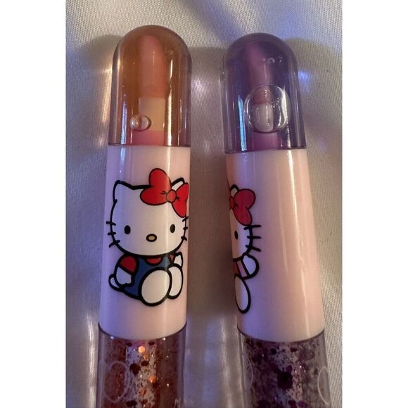 Siyiping Double Ended Hello Kitty Lip Glosses set of 2 NEW - Picture 3 of 3